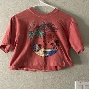 Tilly’s Full Tilt Endless Summer Crop Tee